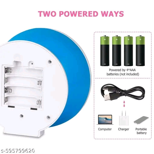 360° Rotation Dynamic Projection Star Sky Night Light
