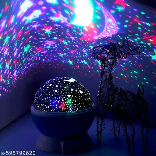 360° Rotation Dynamic Projection Star Sky Night Light