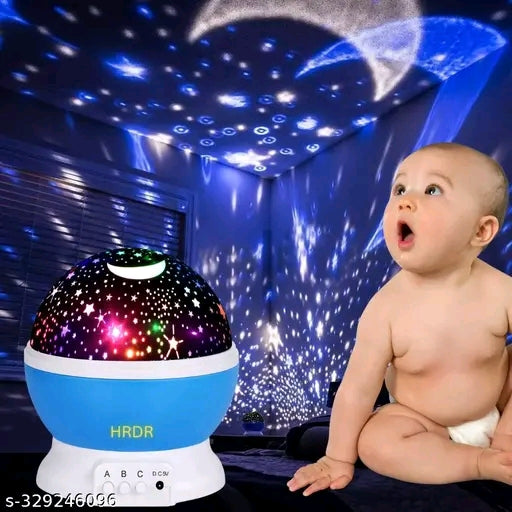360° Rotation Dynamic Projection Star Sky Night Light